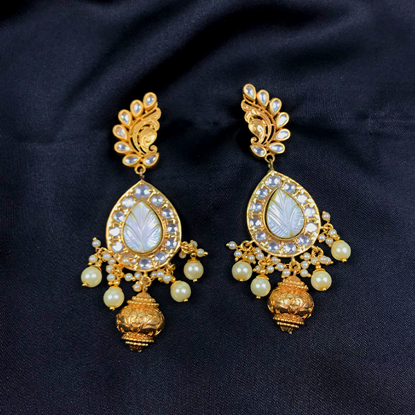 Antique dangle earrings dujourstores