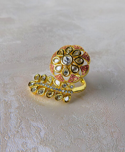 Bespoke Mughal Inspired Ring dujourstores