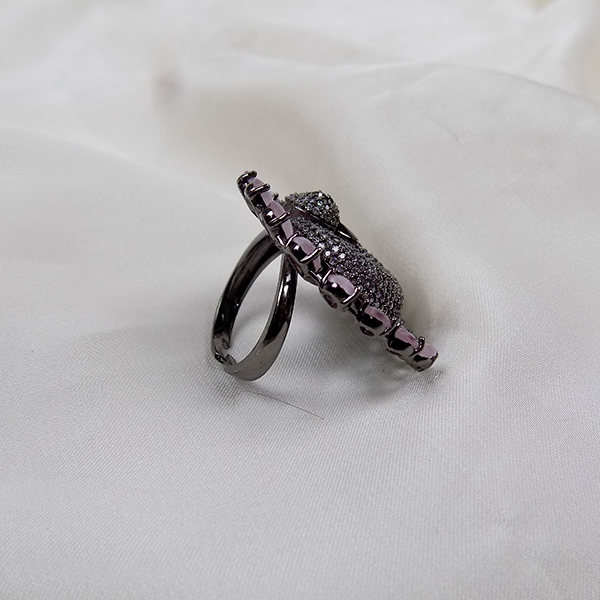 Exquisite peacock ring dujourstores