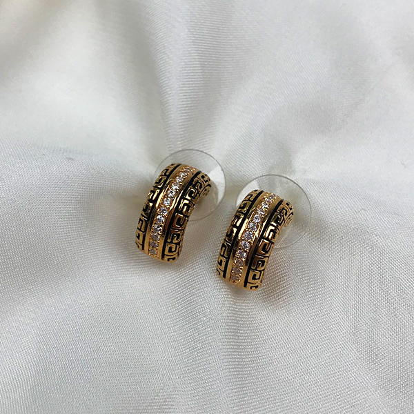 Delicate Crescent studs dujour stores