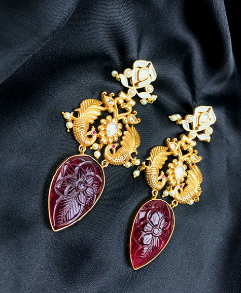 Universal Gold Earrings dujourstores