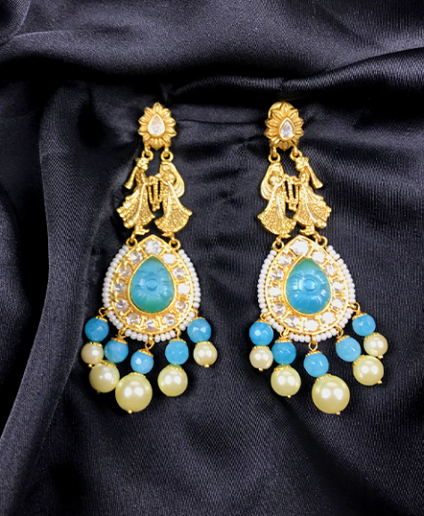 Vintage floral Earrings dujourstores