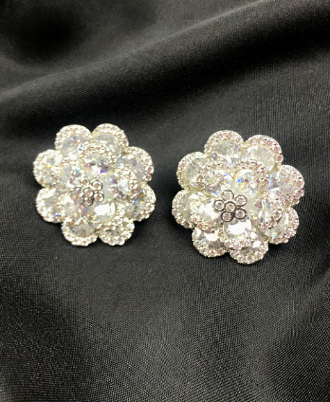 beautiful flower stud earrings dujourstores